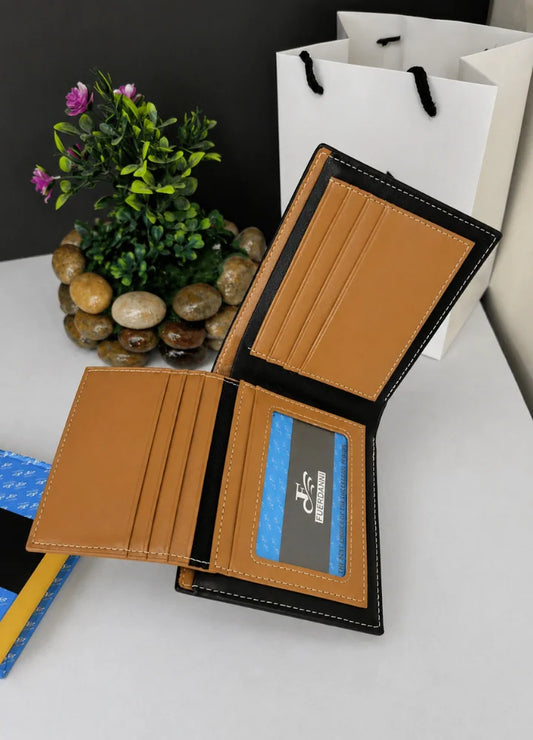 FD Executive Leather Wallet for Men Business Carry WL-004