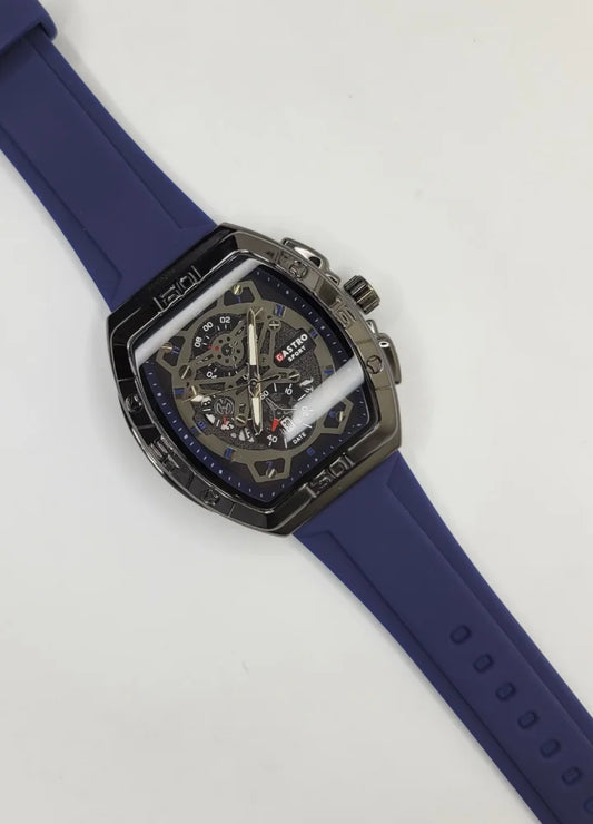 Executive Sports Dial Watch with Premium Blue Sport Strap SP-010