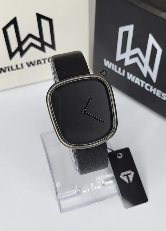 TOMI All Black Edition – Sleek & Stylish Willi Watch TM-021