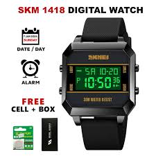 Skmei LED Display Waterproof Multi-Feature Sports Watch S-015