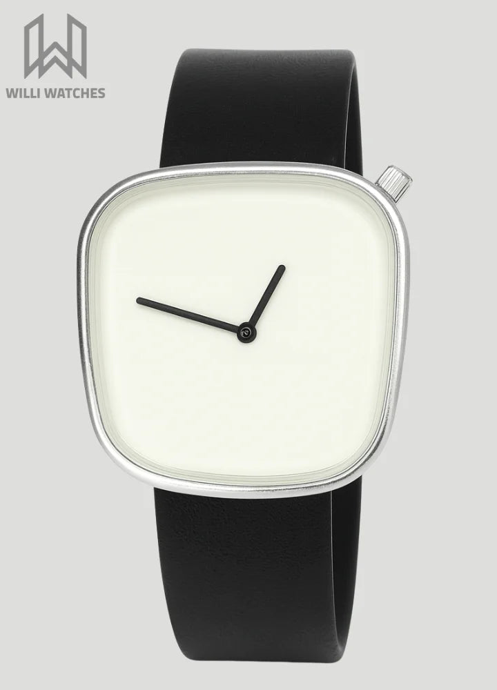 Classic Black Strap Watch – Simple & Stylish TM-020