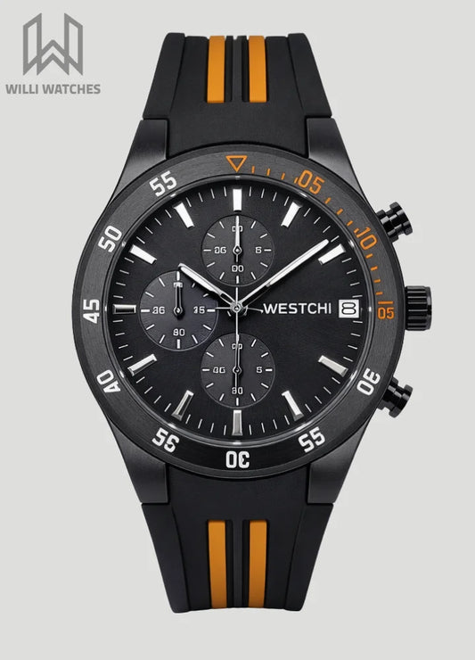 Westchi Premium Sports Chronograph with Working Date SP-001