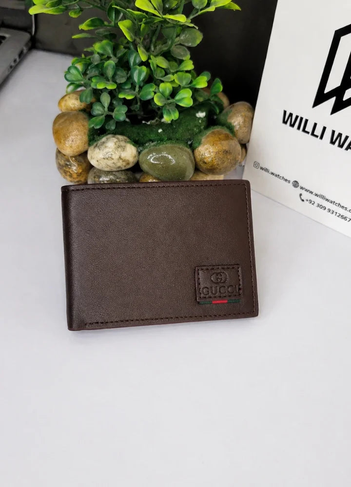 GG Slim Leather Wallet for Men Professional Office Use WL-003