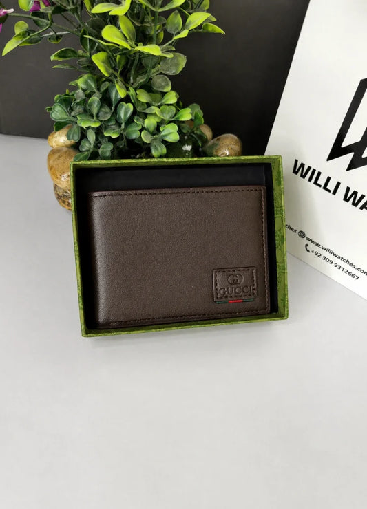 GG Slim Leather Wallet for Men Professional Office Use WL-003