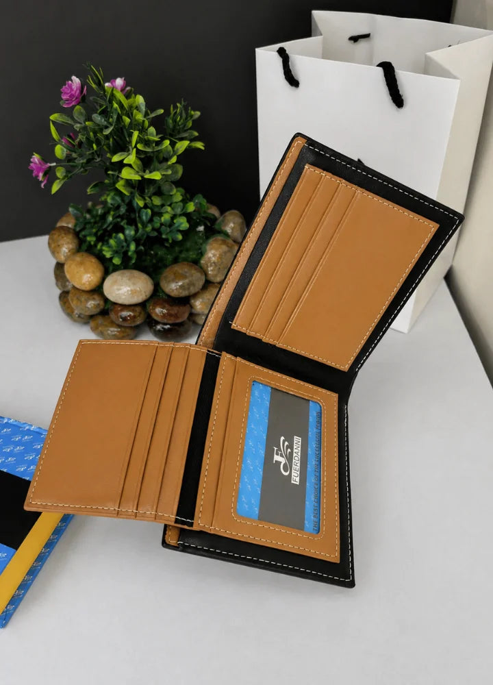 FD Executive Leather Wallet for Men Business Carry WL-004