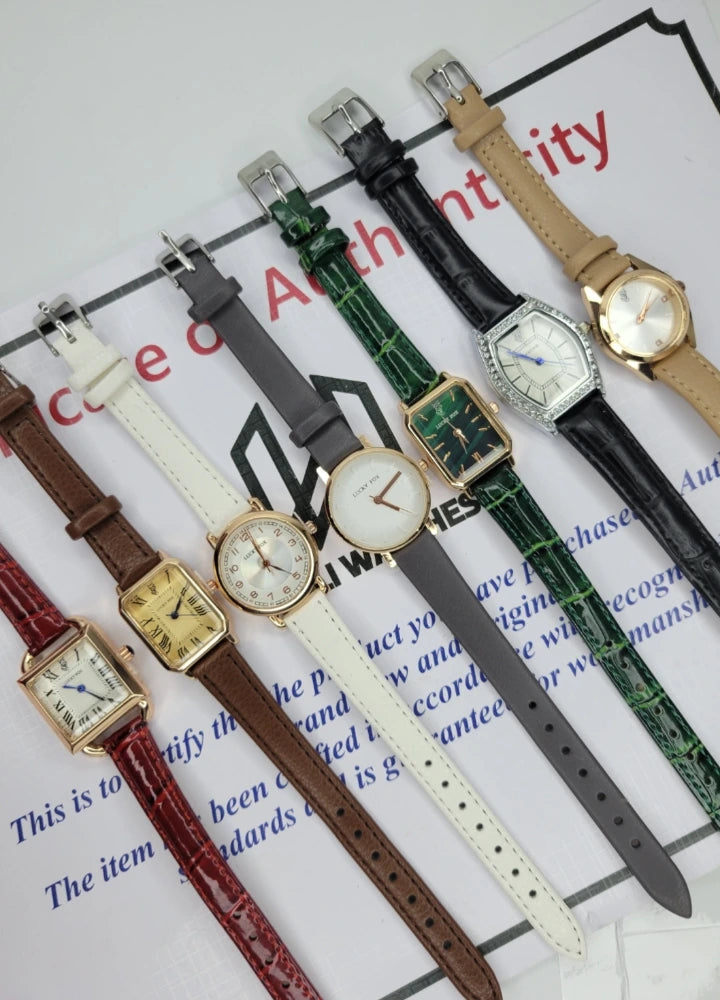 LUCKY FOX 7-Day Watch Gift Set – Style for Every Day FM-010