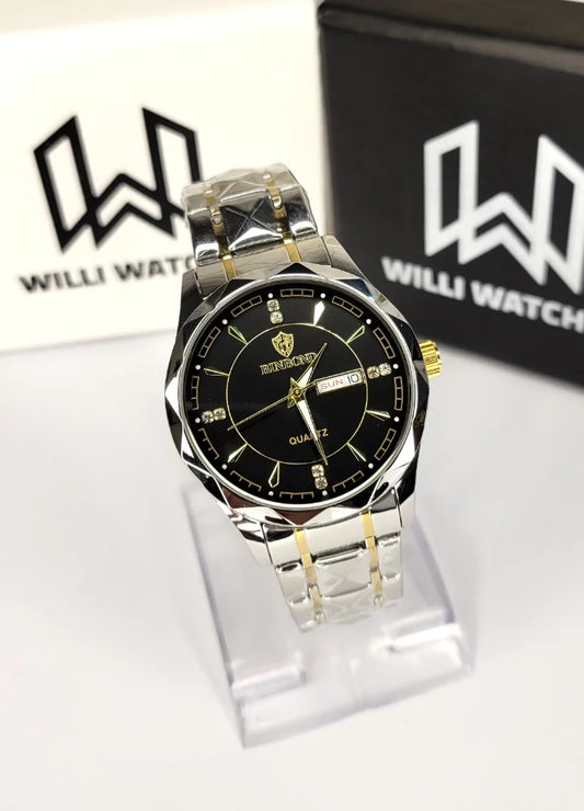 Binbond Two-Tone Black Business Watch BN-002