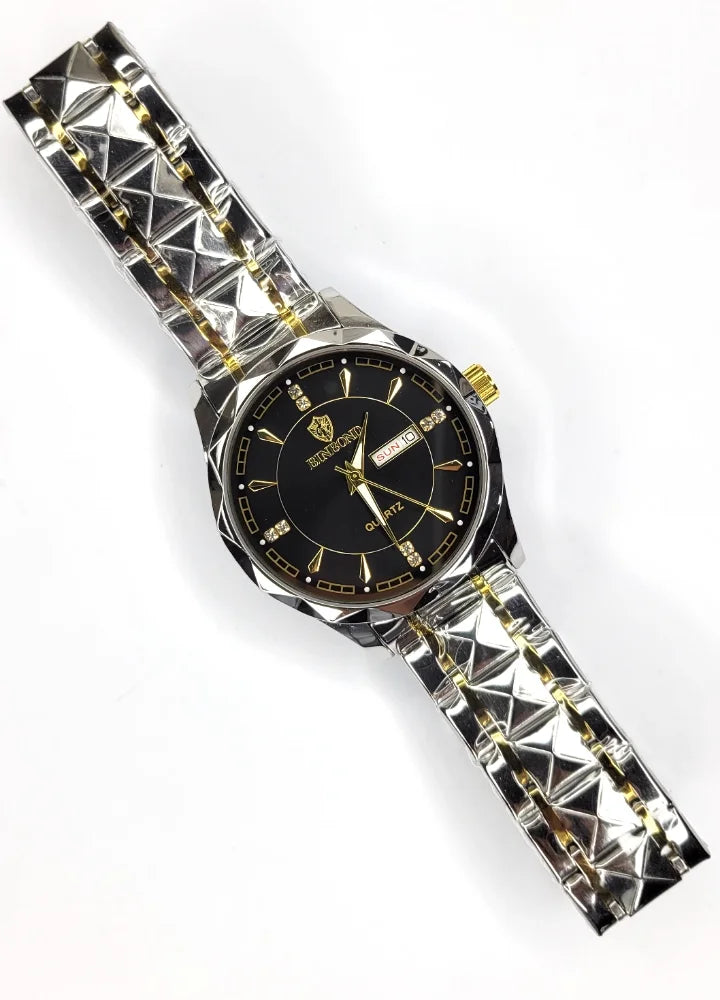 Binbond Two-Tone Black Business Watch BN-002