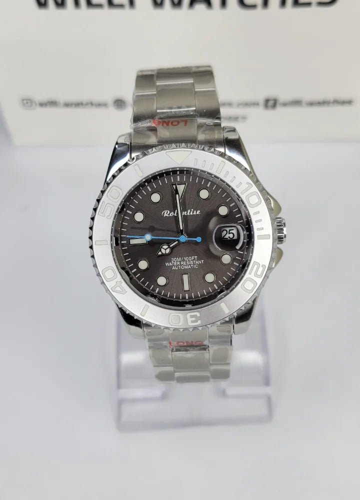 Luxury Silver Automatic Diver Style Men’s Watch SK-020