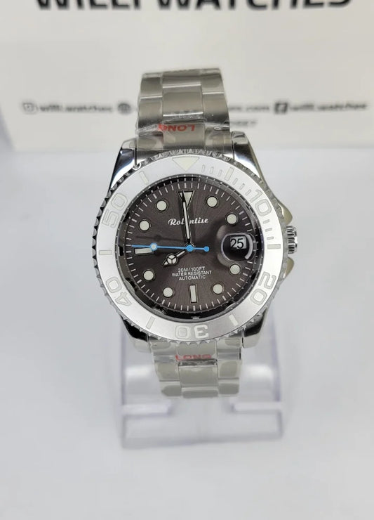 Luxury Silver Automatic Diver Style Men’s Watch SK-020