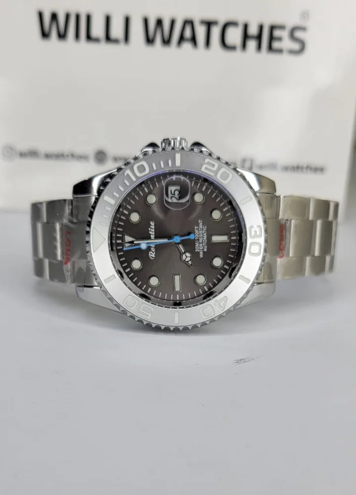 Luxury Silver Automatic Diver Style Men’s Watch SK-020