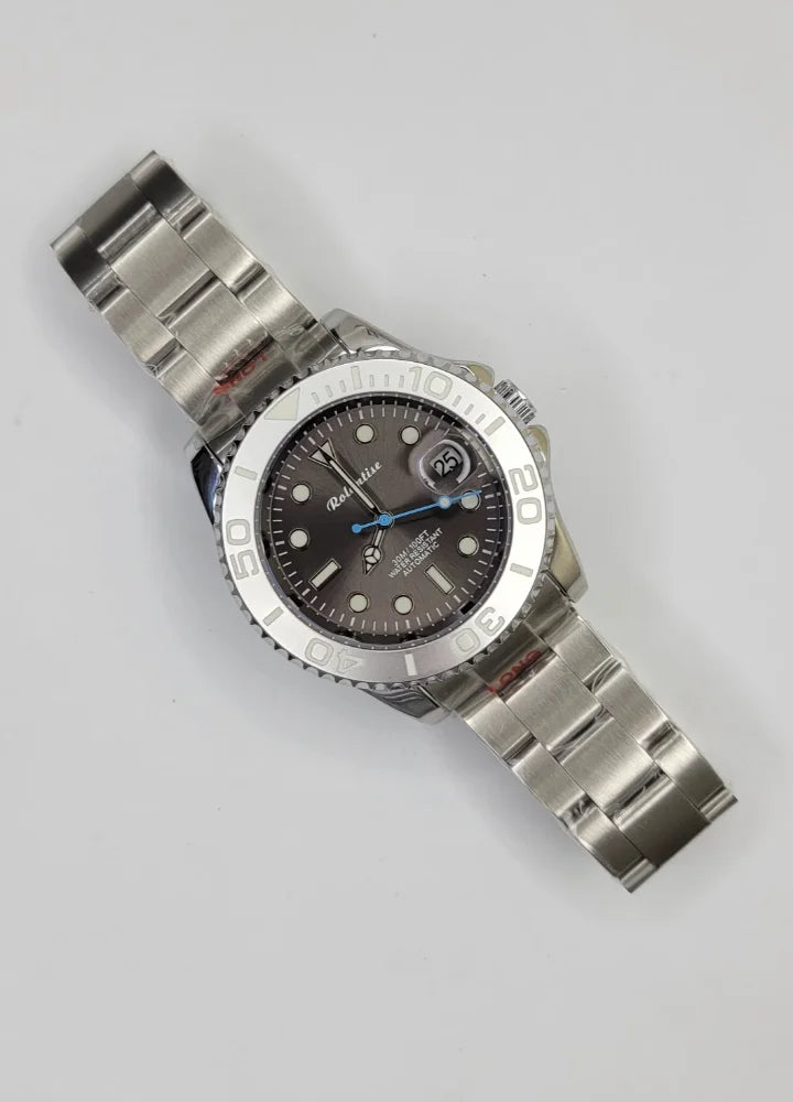 Luxury Silver Automatic Diver Style Men’s Watch SK-020