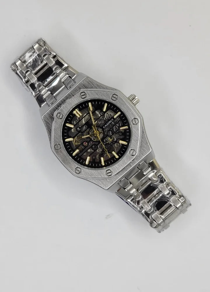 Casirui Luxury Skeleton Automatic Stainless Steel Men’s Watch SK-022