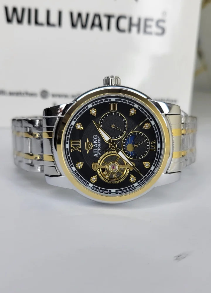 Ailang Luxury Automatic Two-Tone Stainless Steel Men’s Watch SK-023