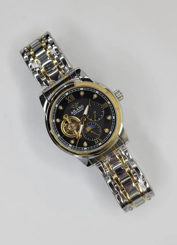 Ailang Luxury Automatic Two-Tone Stainless Steel Men’s Watch SK-023