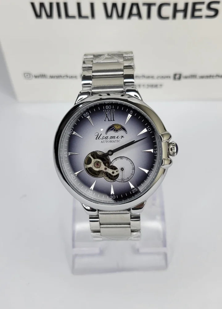 Usamer Luxury Automatic Stainless Steel Men’s Watch SK-024