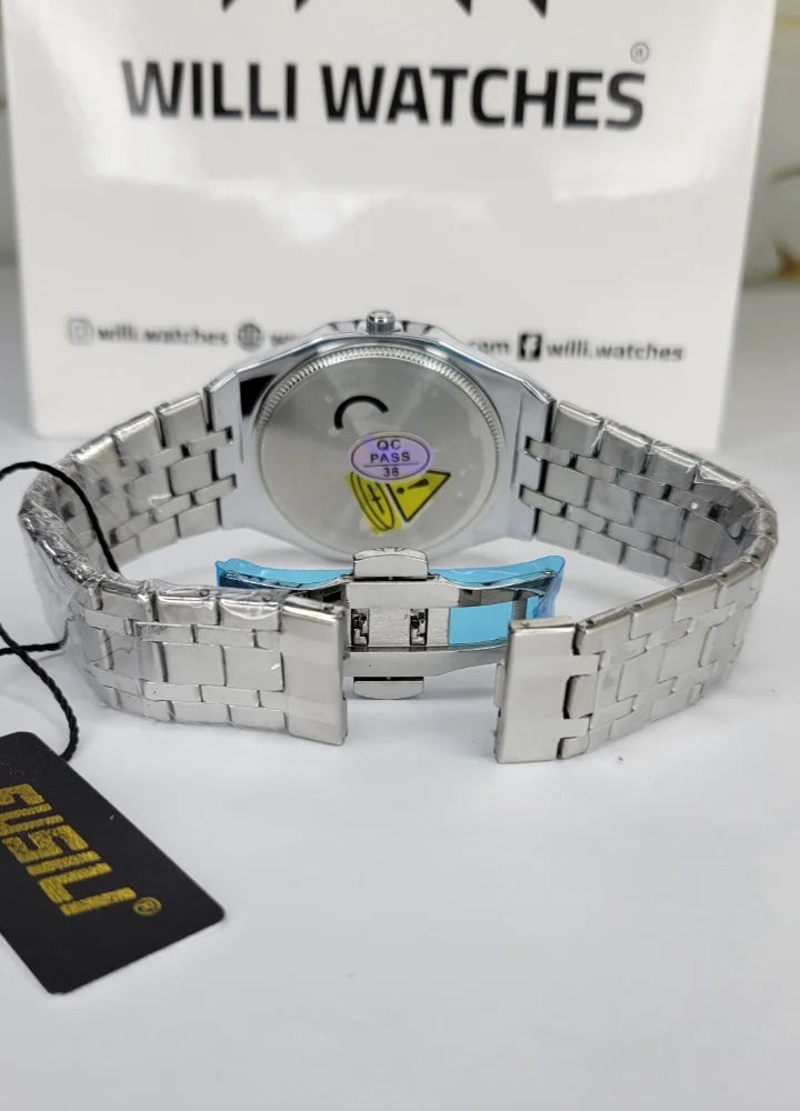 Fusili Slim Edition Gold Silver White Dial Men’s Watch FS-003