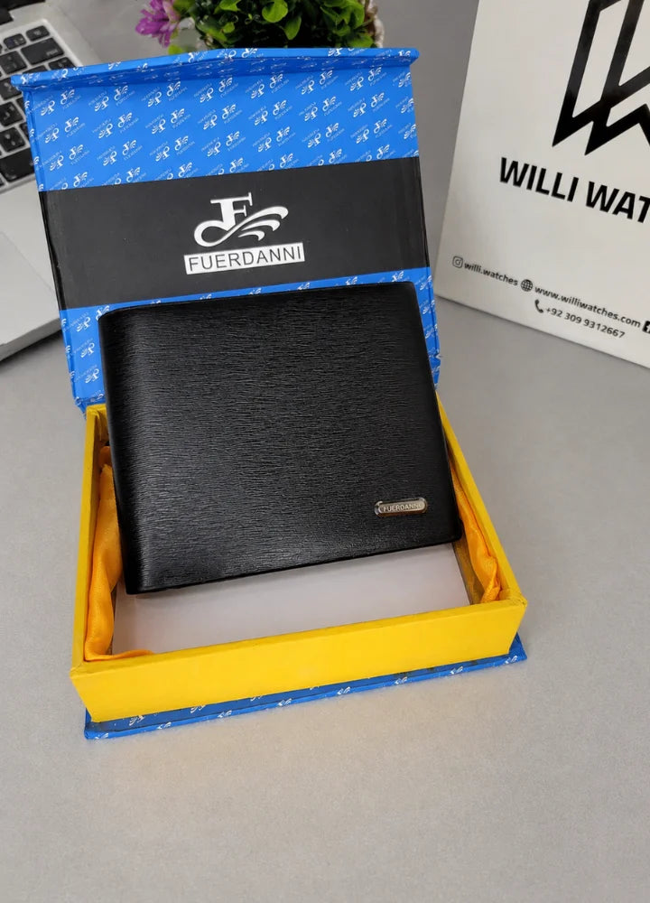 FD Executive Leather Wallet for Men Business Carry WL-004