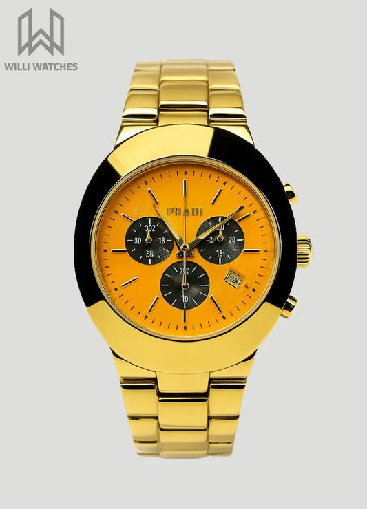 IRADO Gold Black Date Watch ID-005