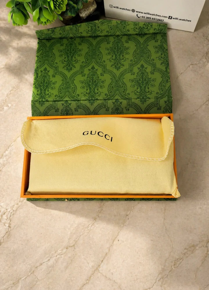 GG Embossed Leather Long Wallet for Men Luxury Executive Style WL-012