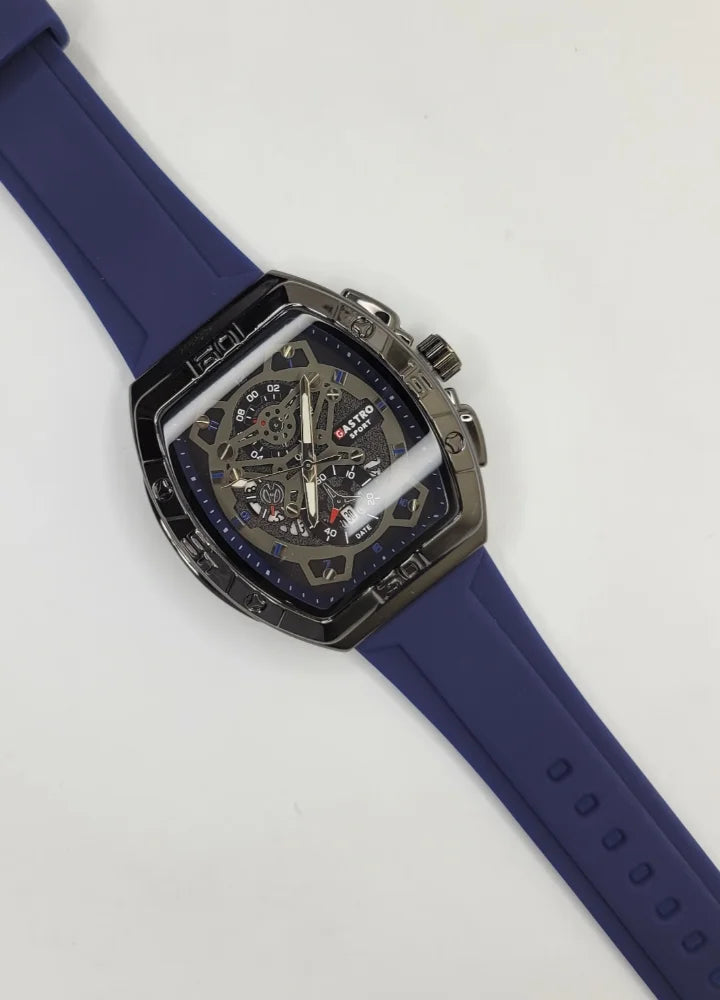 Executive Sports Dial Watch with Premium Blue Sport Strap SP-010