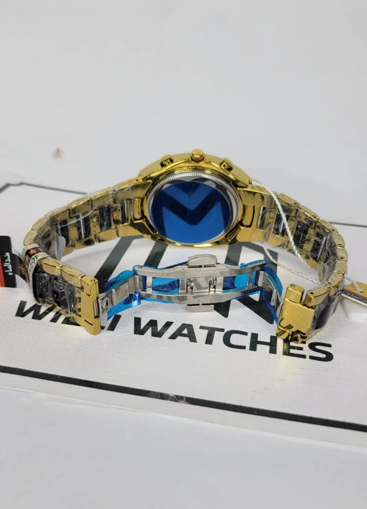 IRADO Two Tone with Black Dial Watch ID-006