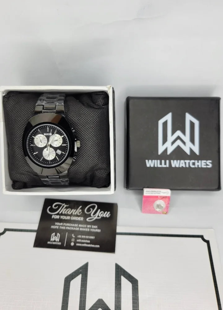 IRADO Bold Black Watch ID-003