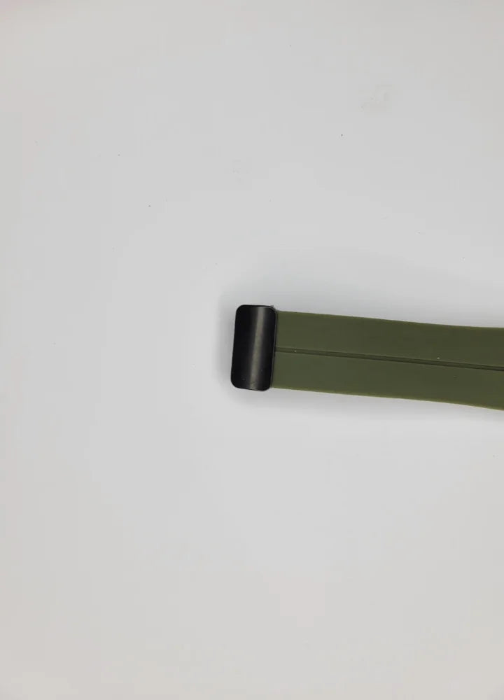 TOMI Unisex Magnet Watch – Green Strap, Date Display TM-025