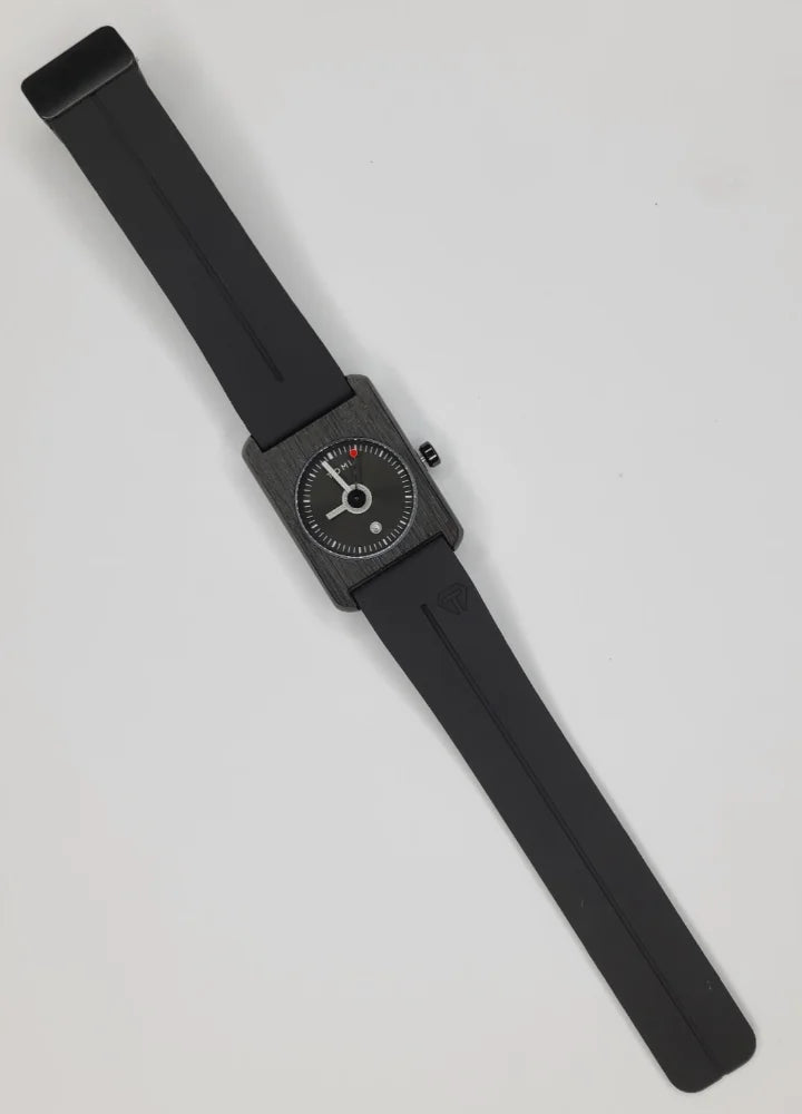 TOMI Black Magnet Watch – Unisex, Date Display TM-026