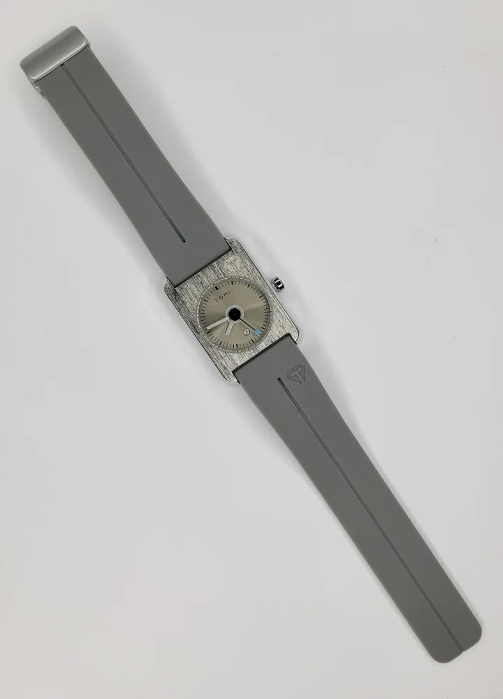 TOMI Grey Magnet Watch – Unisex, Date Display TM-030