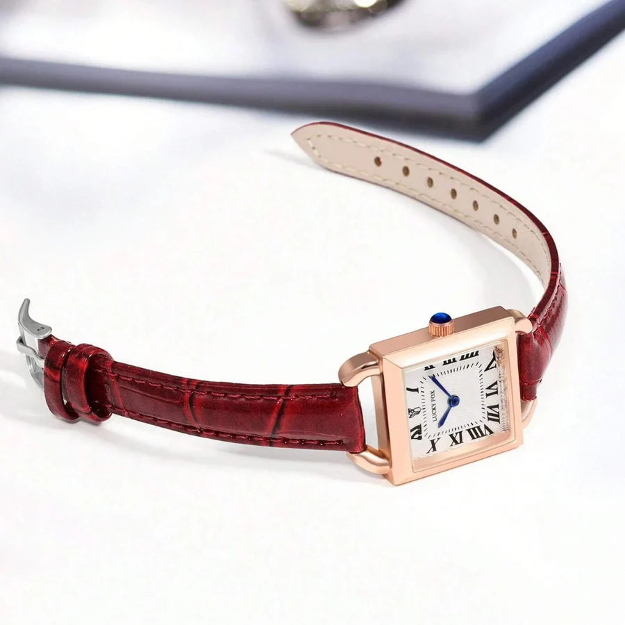 LUCKY FOX 7-Day Watch Gift Set – Style for Every Day FM-010